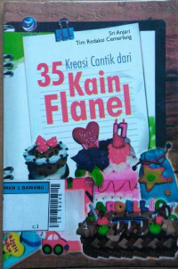 Image of 35 kreasi cantik dari kain flanel