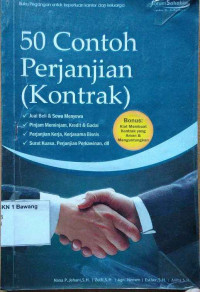 Image of 50 Contoh Perjanjian (Kontrak)