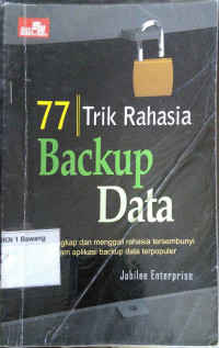 Image of 77 Trik Rahasia Backup Data