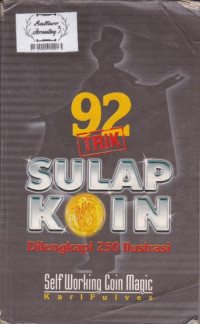 Image of 92 trik sulap koin dilengkapi 250 ilustrasi