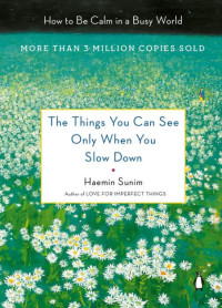 Image of The things you can see only wheb you slow down : how to be calm and mindful in a busy world (BI)