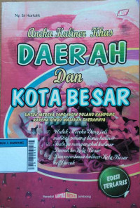 Image of Aneka kuliner khas daerah dan kota besar