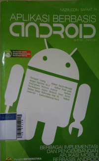 Image of Aplikasi berbasis android : berbagai implementasi dan pengembangan aplikasi mobile berbasis android