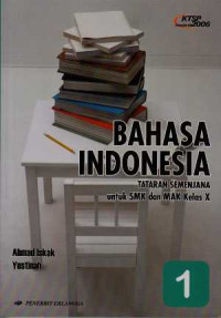 Image of Bahasa Indonesia tataran semenjana untuk SMK dan MAK kelas X