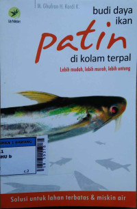 Image of Budidaya ikan patin di kolam terpal