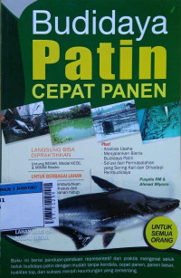 Image of Budidaya patin cepat panen