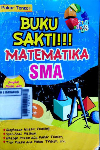 Image of Buku sakti!!! Matematika SMA
