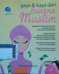 Image of Gaya dan kaya dari busana muslim