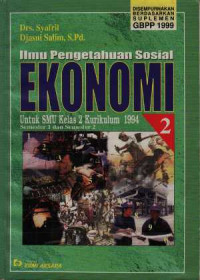 Image of Ekonomi 2 : Untuk SMU Kelas 2 Semester 1 dan Semester 2