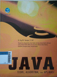 Image of JAVA teori, algoritma, dan aplikasi