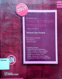 Image of Kompilasi Undang-Undang Perpajakan Terlengkap