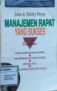 Image of Manajemen Rapat yang Sukses dalam Sepekan