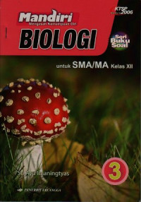 Image of Mandiri biologi jilid 3 untuk SMA/MA kelas XII