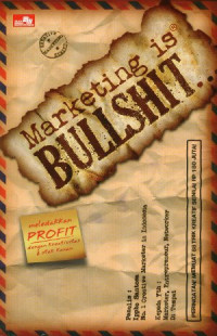Image of Marketing is bullshit...