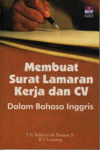 Image of Membuat Surat Lamaran Kerja Dan CV Dalam Bahasa Inggris