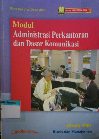 Image of Modul Administrasi Perkantoran dan Dasar Komunikasi