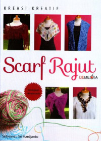 Image of Kreasi kreatif scarf rajut