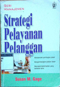 Image of Seri manajemen: Strategi pelayanan pelanggan