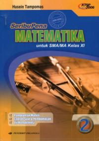 Image of Seribu Pena Matematika Untuk SMA/MA Kelas XI
