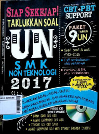 Image of Siap sekejap! Taklukan soal UN SMK non teknologi 2017
