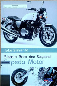 Image of Sistem rem dan suspensi sepeda motor