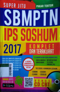 Image of Super jitu SBMPTN IPC saintek dan soshum 2017 : komplet dan terakurat
