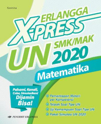 Image of Erlangga x-press UN SMK/MAK 2020 matematika