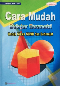 Image of Cara mudah belajar geometri untuk siswa sd/mi dan sederajat