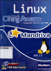 Image of Linux untuk Orang Awam; Menggunakan Mandriva Linux 2008