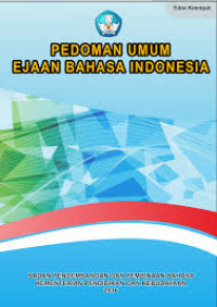 Image of Pedoman Umum Ejaan Bahasa Indonesia