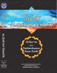 Image of Al-Qur'an dan pemberdayaan kaum duafa : Tafsir Al Qur'an tematik