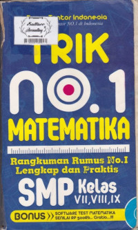 Image of Trik no.1 matematika SMP